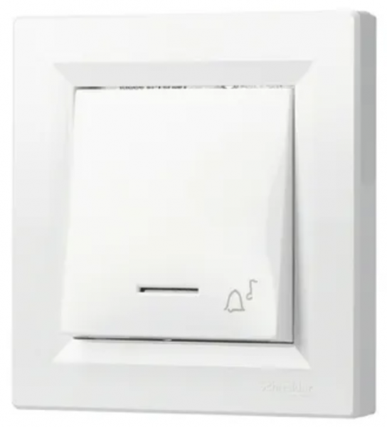 Schneider Asfora - Klingeltaster mit LED